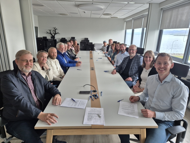 Kjarasamningur milli Lei&eth;sagnar og SA/SAF kynntur